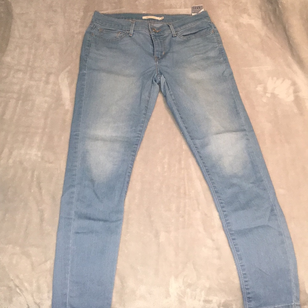 LEVI’S 710 Super skinny lightwash jeans